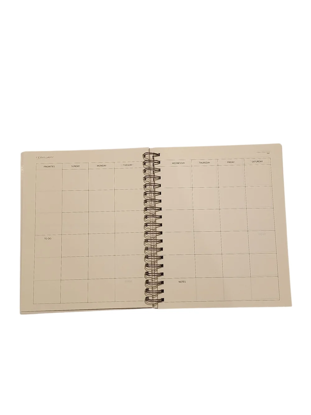 Anecdote Spiral Planner w/2026-2027 Calendar (8.5